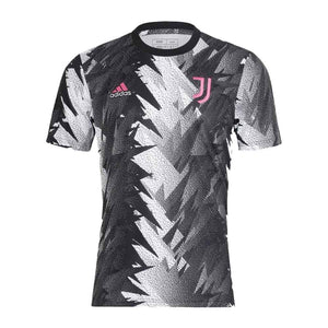 2022-2023 Juventus Pre-Match Training Shirt (Black-White)_0