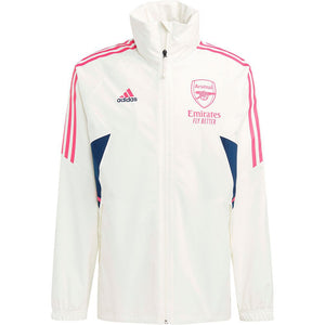 2022-2023 Arsenal Rain Jacket (Off White)_0