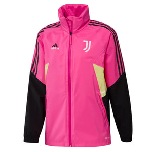 2022-2023 Juventus Rain Jacket (Pink)_0