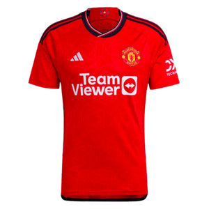 2023-2024 Man Utd Home Shirt (L) Martinez #6 (Mint)_1