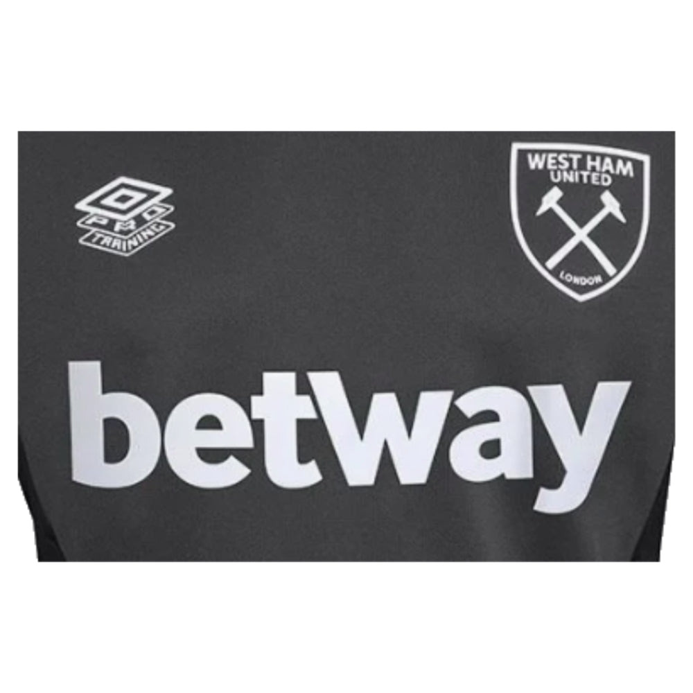 2023-2024 West Ham Training Jersey (Carbon)_1