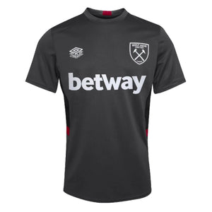 2023-2024 West Ham Training Jersey (Carbon)_0