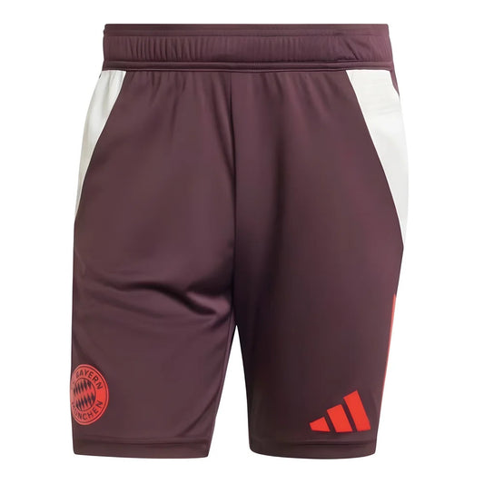 2024-2025 Bayern Munich Training Shorts (Shadow Maroon)_0