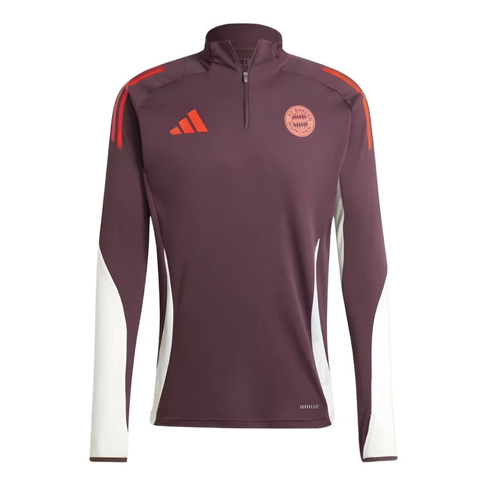 2024-2025 Bayern Munich Training Top (Shadow Maroon)