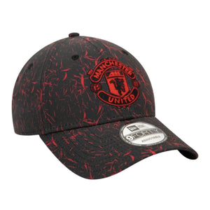 Manchester United AOP 9FORTY Crinkle Cap (Black-Scarlet)_1