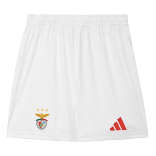 2024-2025 Benfica Home Shorts (White) - Kids_0
