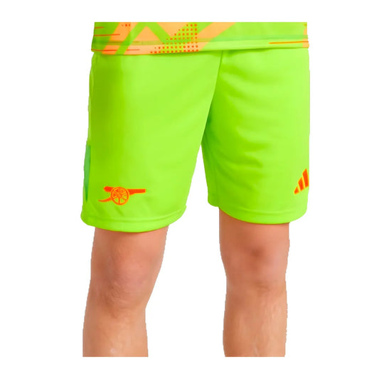 2024-2025 Arsenal Home Goalkeeper Shorts - Kids_0