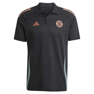 2024-2025 Bayern Munich Polo Shirt (Black)_0