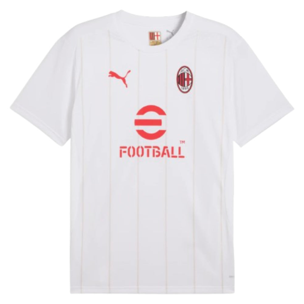 2024-2025 AC Milan Prematch SS Jersey (White)_0