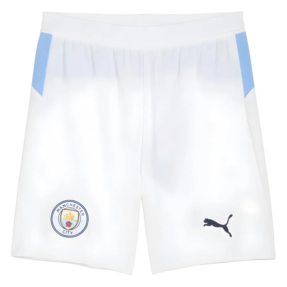 2025-2026 Man City Home Shorts (White)_0