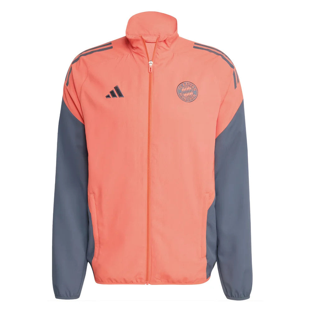 2025-2026 Bayern Munich Presentation Jacket (Easy Coral)_0