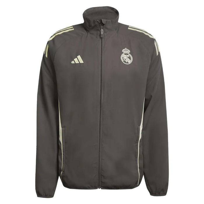2025-2026 Real Madrid Presentation Jacket (Grey)