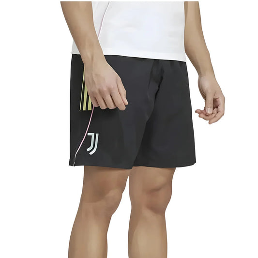 2025-2026 Juventus Downtime Shorts (Black)_0