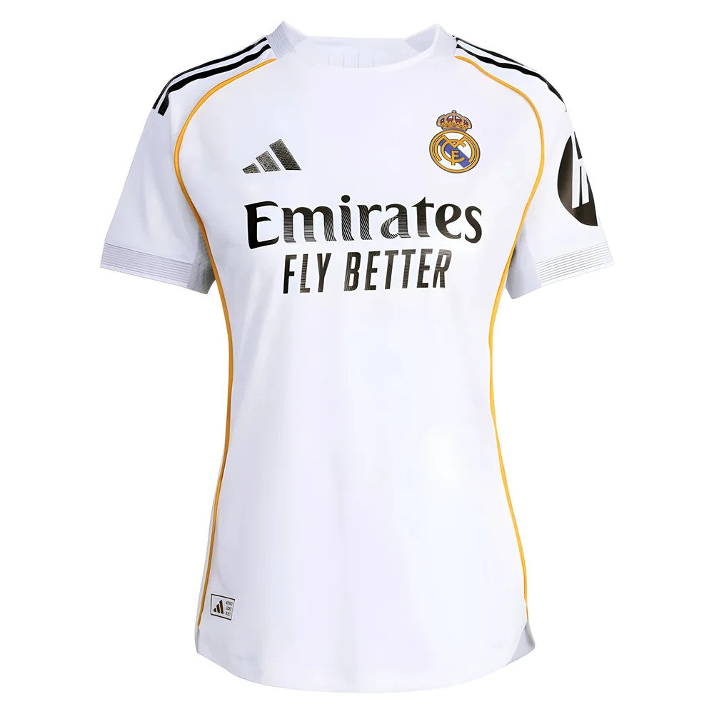 2025-2026 Real Madrid Authentic Home Shirt (Womens)_0