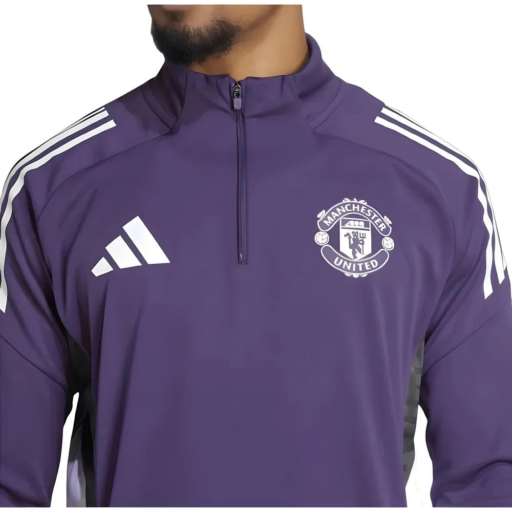 2025-2026 Man Utd Training Top (Aurora Plum)_2
