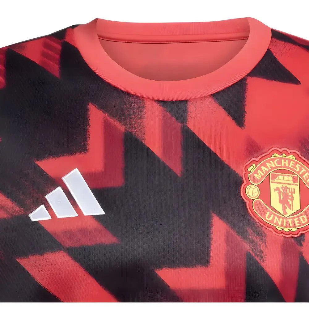 2025-2026 Man Utd Pre-Match Warm Top (Red)_1