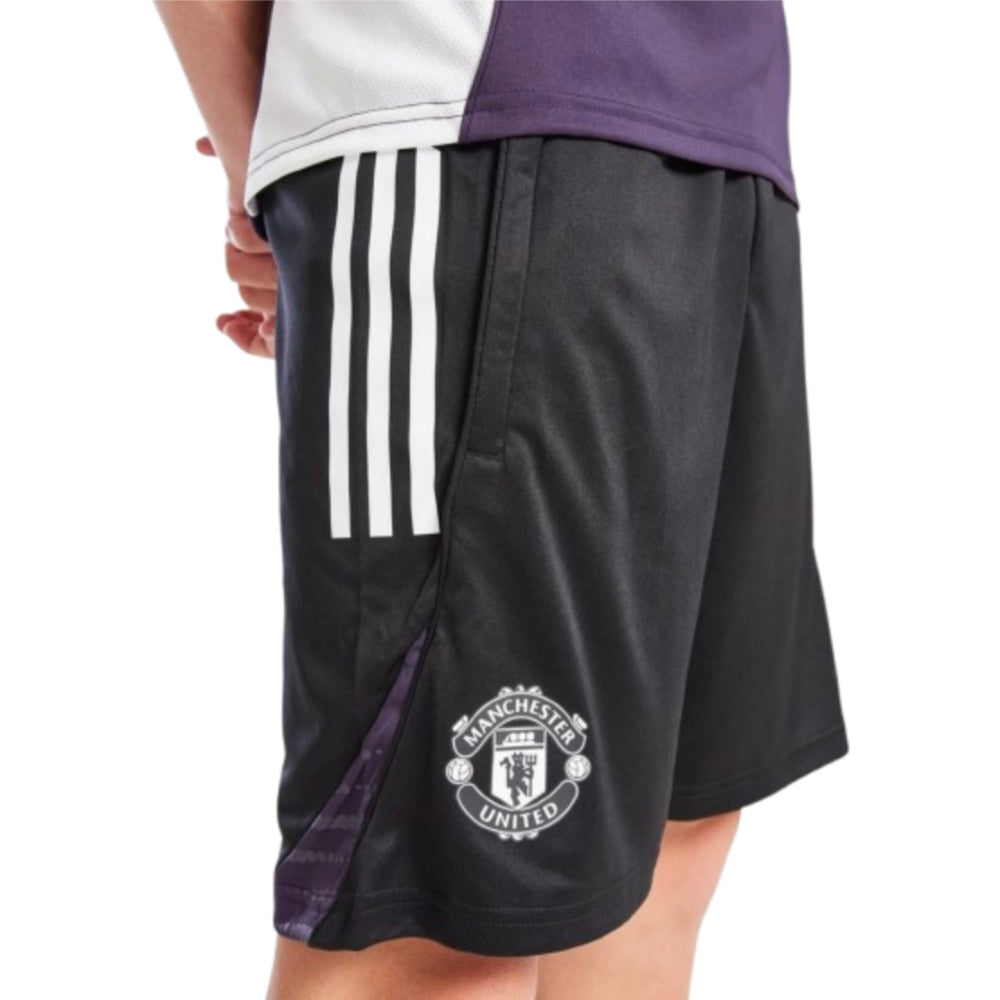 2025-2026 Man Utd Training Shorts (Black) - Kids_1