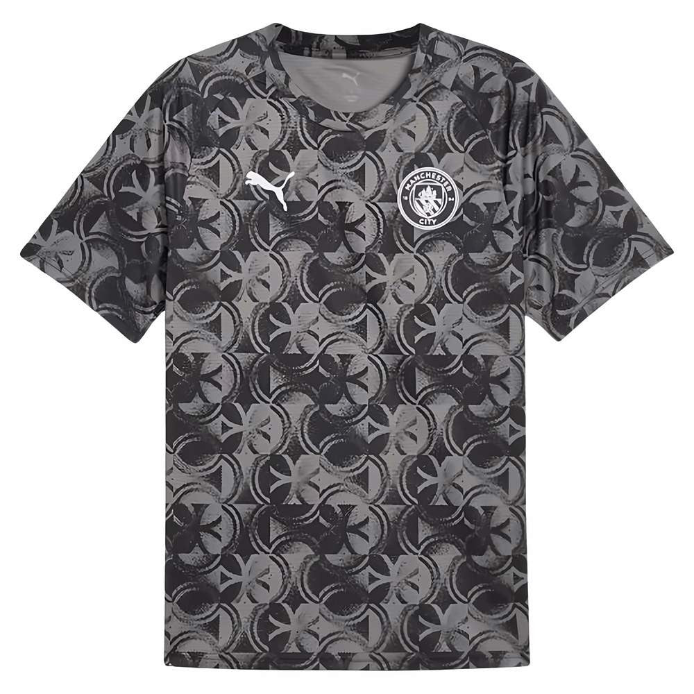 2025-2026 Man City Warm Up Jersey (Black)_0