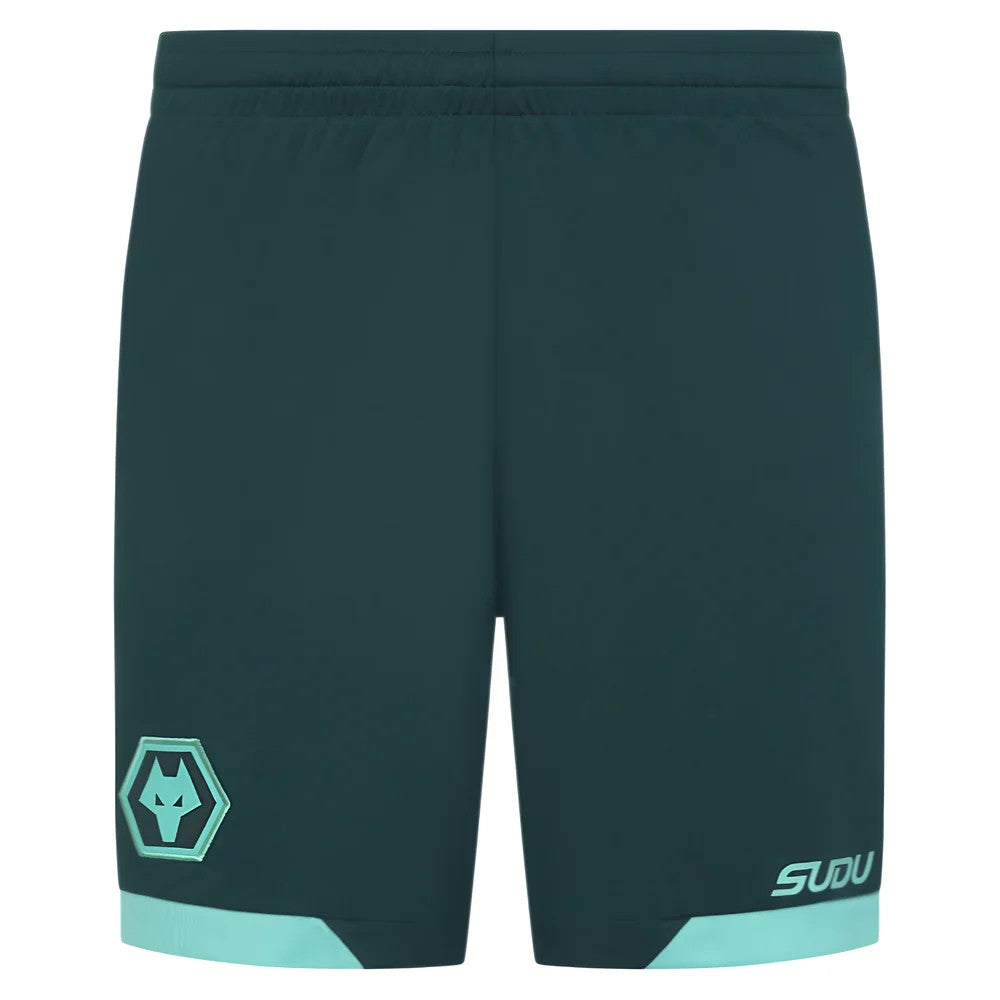 2025-2026 Wolves Away Shorts (Green)_0
