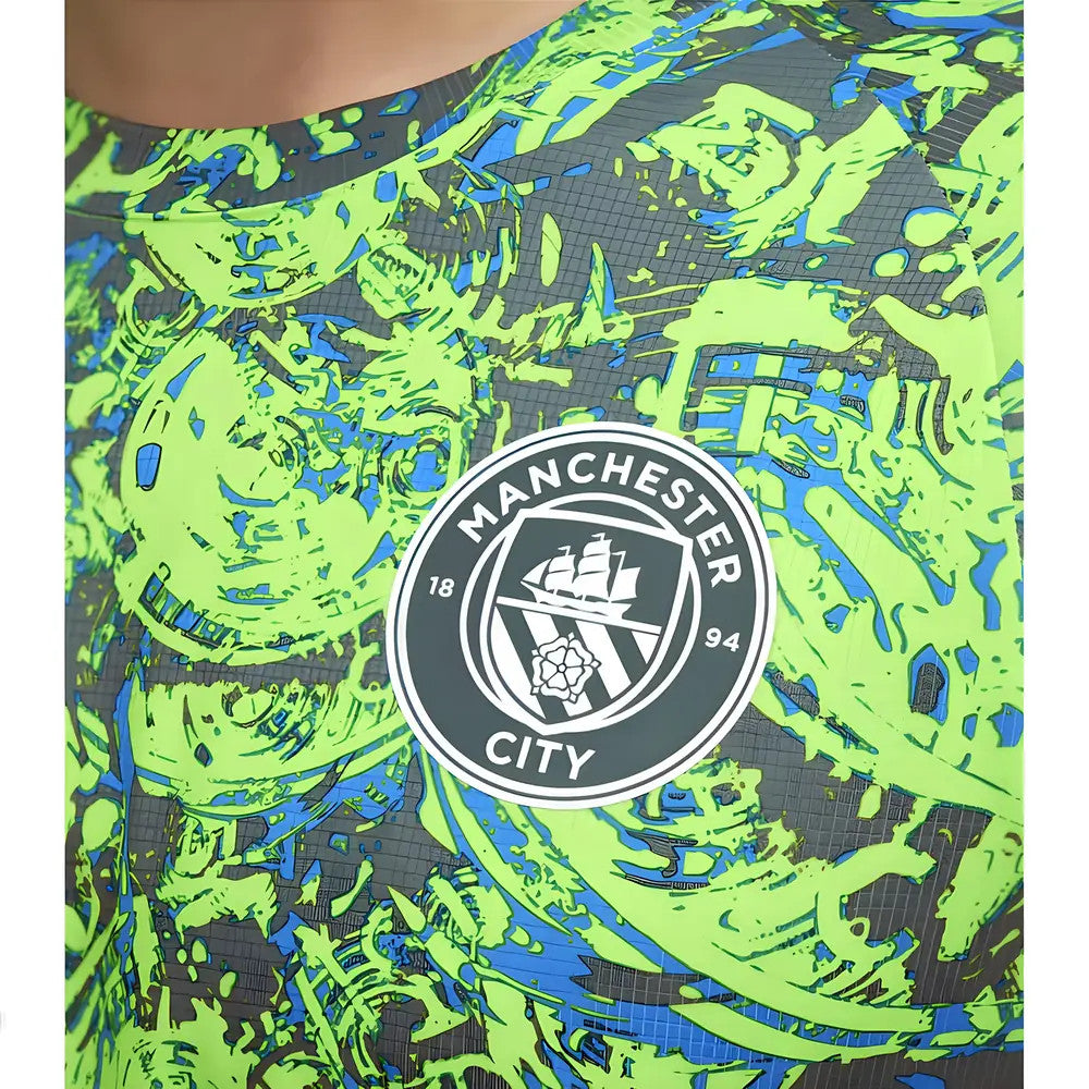 2025-2026 Man City Warm Up Jersey (Pro Green)_2