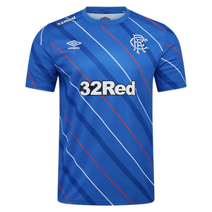 2025-2026 Rangers Home Pre Match Short Sleeve Tee (Lapis Blue)_0
