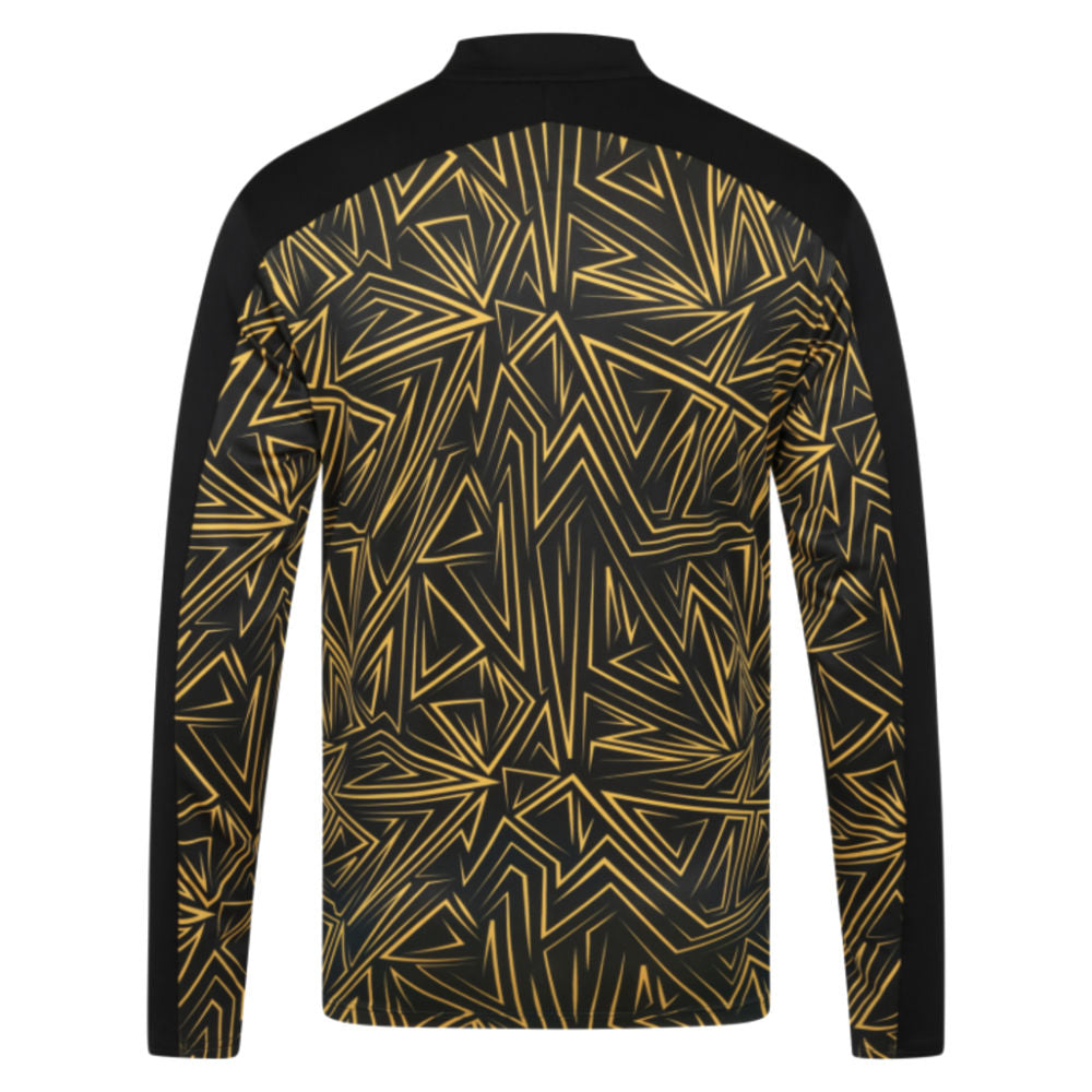 2025-2026 Wolves Home Pre-Match 1/4 Zip Top (Black)_2