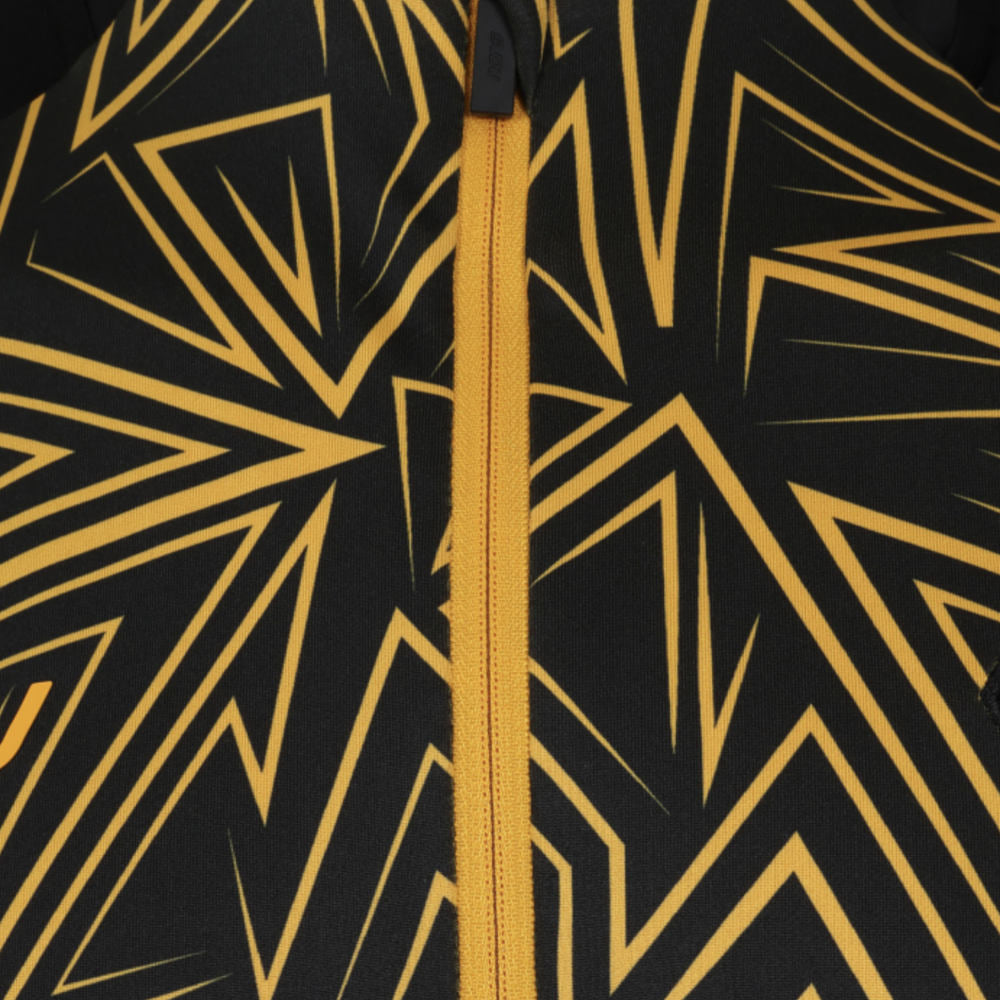 2025-2026 Wolves Home Pre-Match 1/4 Zip Top (Black)_3