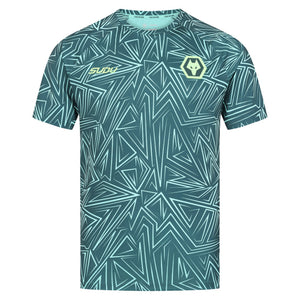 2025-2026 Wolves Away Pre-Match Shirt (Dark Green)_0