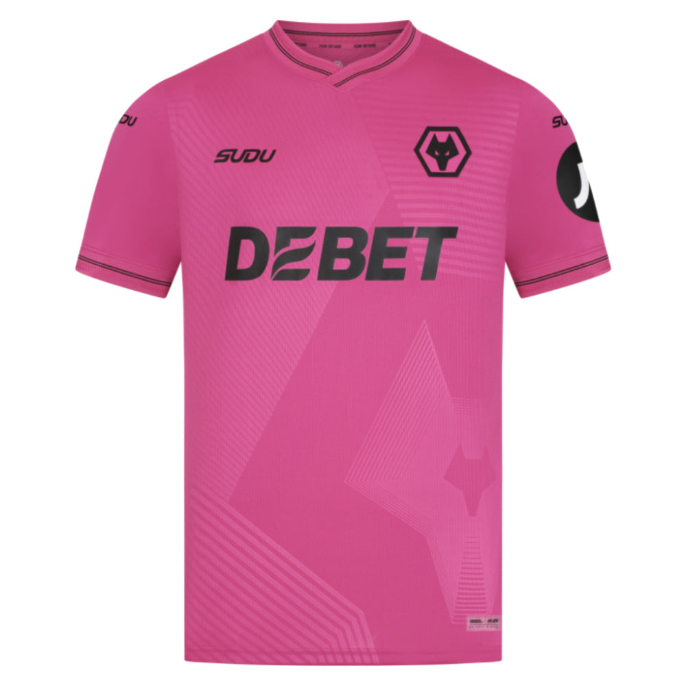 2025-2026 Wolves Goalkeeper Away Shirt (Pink)_0
