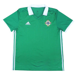 2017-2018 Northern Ireland Home Shirt ((Very Good) L)_0