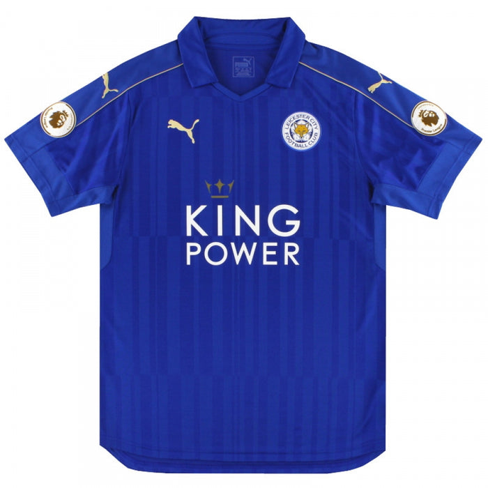 Leicester City 2016-17 Home Shirt (M) (Excellent)