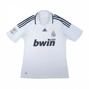 Real Madrid 2008-09 Home Shirt (XLY) (Good)_0