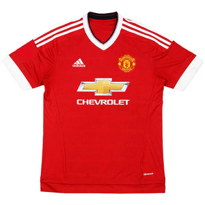 Manchester United 2015-16 Home Shirt ((Excellent) M) (Your Name)_3