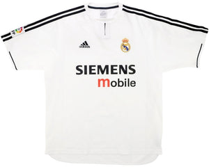 Real Madrid 2003-04 Home Shirt (S) (Good)_0