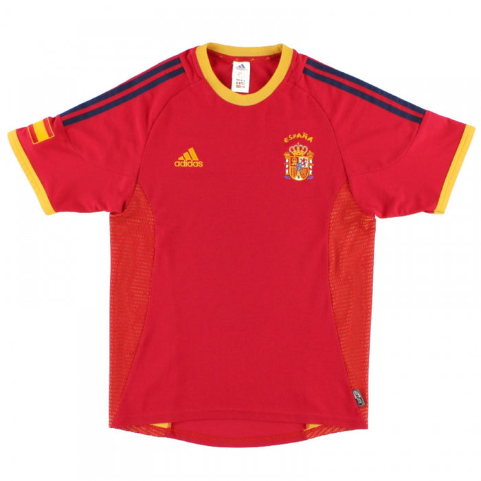 Spain 2002-04 Home Shirt (M) (Very Good)