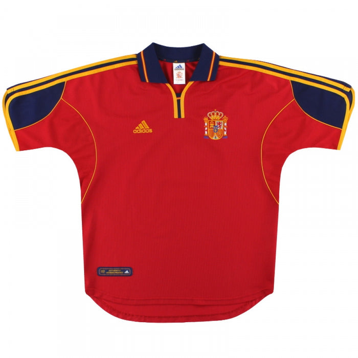 Spain 1999-02 Home Shirt ((Excellent) M)