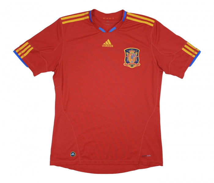 Spain 2010-11 Home Shirt (XL) (Excellent)