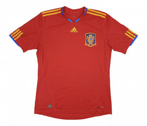 Spain 2010-11 Home Shirt (Excellent)_0