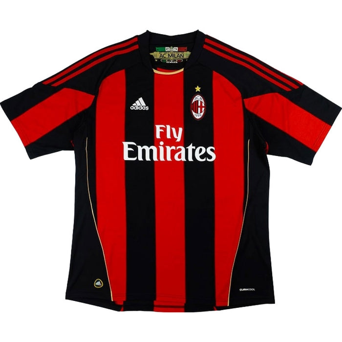 AC Milan 2010-11 Home Shirt ((Excellent) XL)