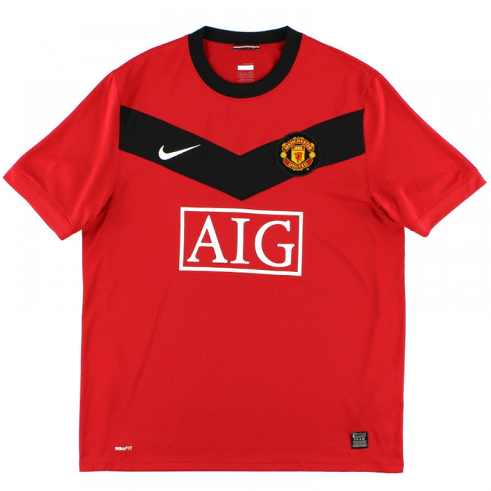 Manchester United 2009-10 Home Shirt (L) (Very Good)