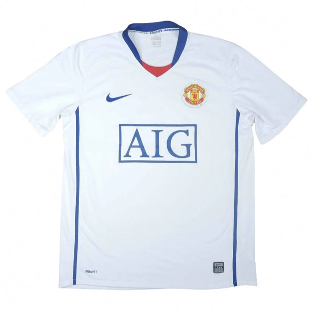 Manchester United 2008-09 Away Shirt (XL) Berbatov #9 (Excellent)_1