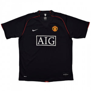 Manchester United 2007-09 Away Shirt (XXL) (Very Good)_0