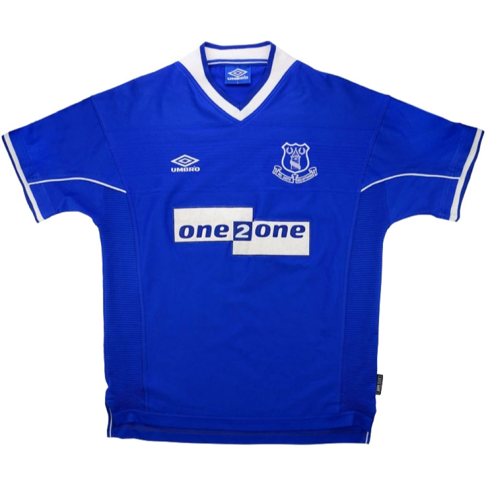 Everton 1999-00 Home Shirt ((Excellent) XL)_0