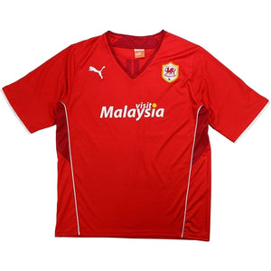 Cardiff 2013-14 Home Shirt ((Very Good) L) (CAMPBELL 10)_3