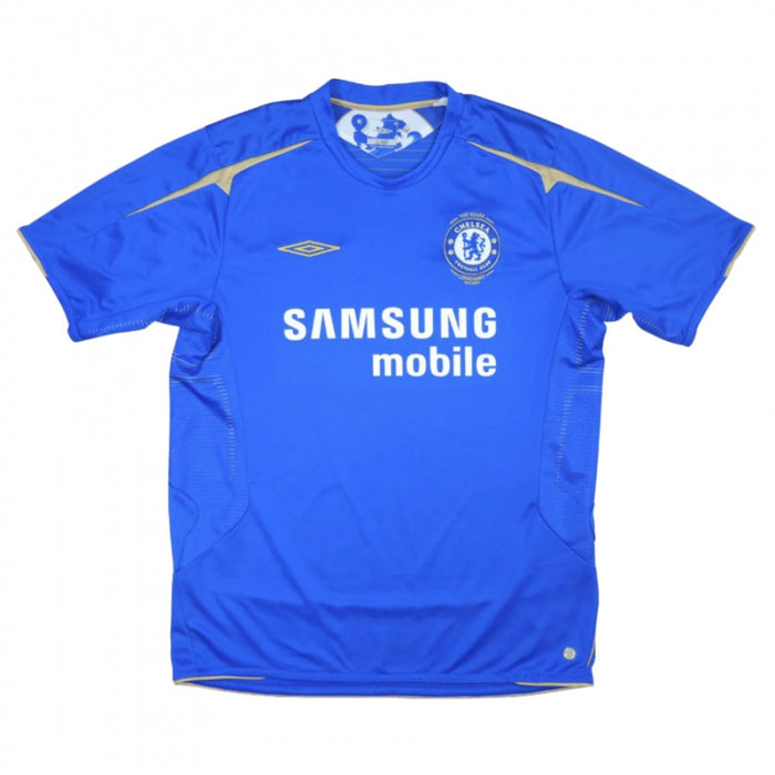 Chelsea 2005-06 Home Shirt ((Very Good) M)