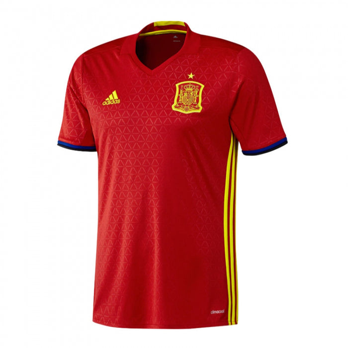 Spain 2016-17 Home Shirt (L) (Good)