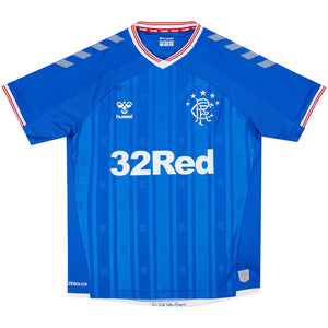 Rangers 2019-20 Home Shirt (L) (Excellent)_0