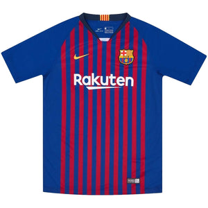 Barcelona 2018-19 Home Shirt (XLB) (Very Good)_0