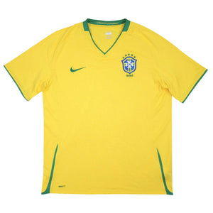 Brazil 2008-10 Home Shirt (S) (Excellent)_0