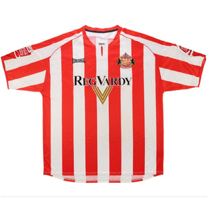 Sunderland 2005-06 Home Shirt ((Excellent) L)_0